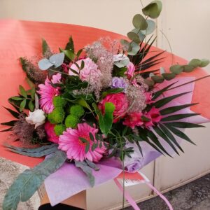 Bouquet rond rose
